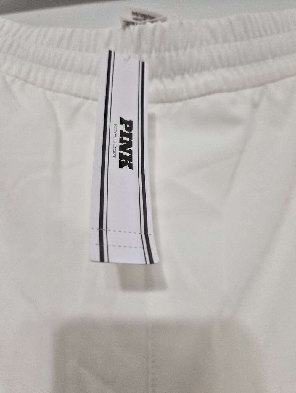 PINK Victorias Secret XXL Optic White Running Shorts - Picture 7 of 12
